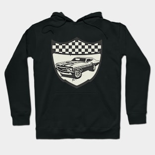 Racing Car Muscle Car Logo Motorsports Hoodie